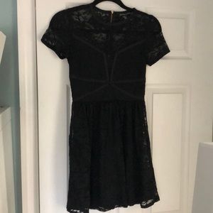 Black Lace Dress